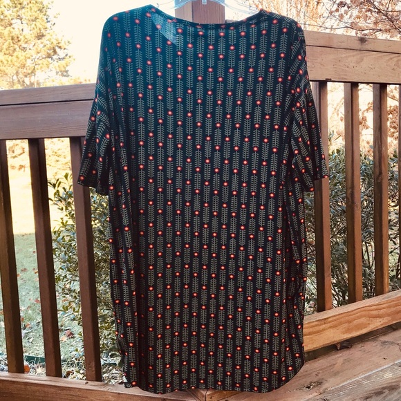 Like NEW Black Printed Irma Tunic Tee - Picture 3 of 4